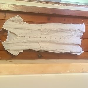 Dress linen summer dress cream lg rachel zoe